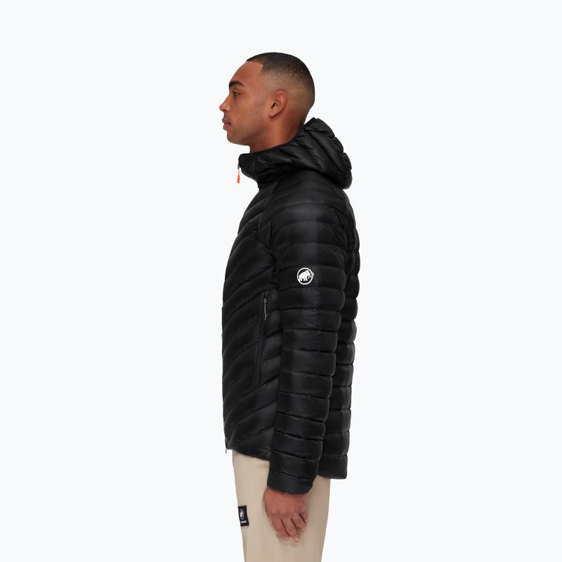 Férfi pehelydzseki Mammut Broad Peak Insulation Hooded black 3