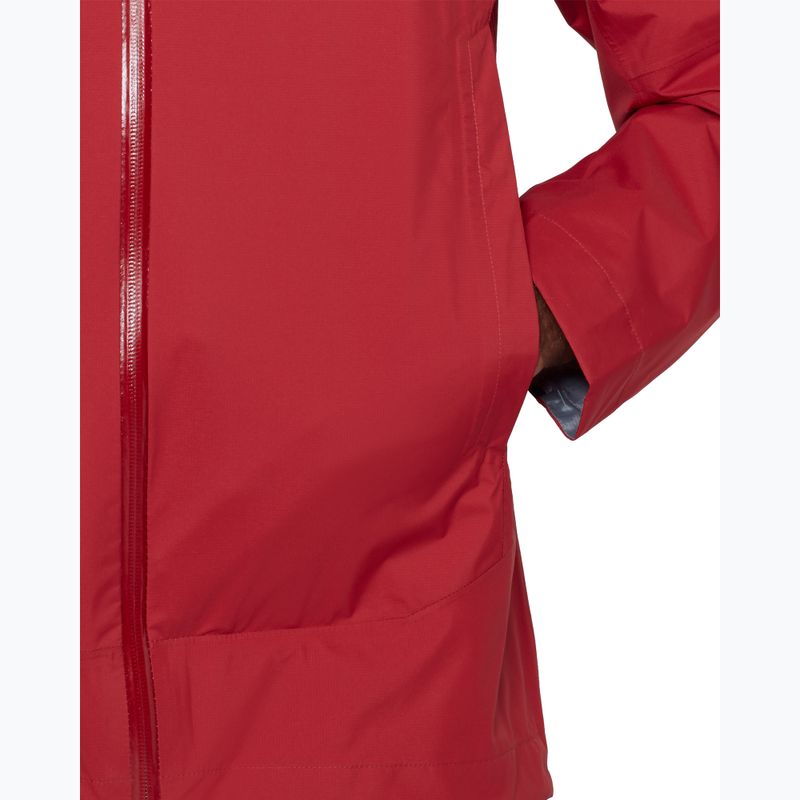 Férfi szélálló dzseki Mammut Ducan HS Hooded dark mammut red 6