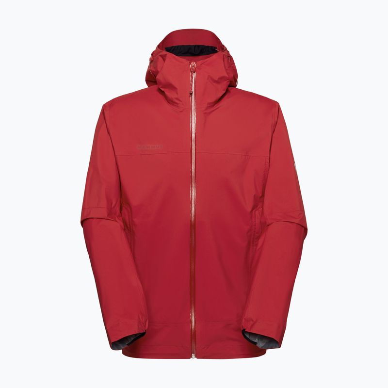 Férfi szélálló dzseki Mammut Ducan HS Hooded dark mammut red 8