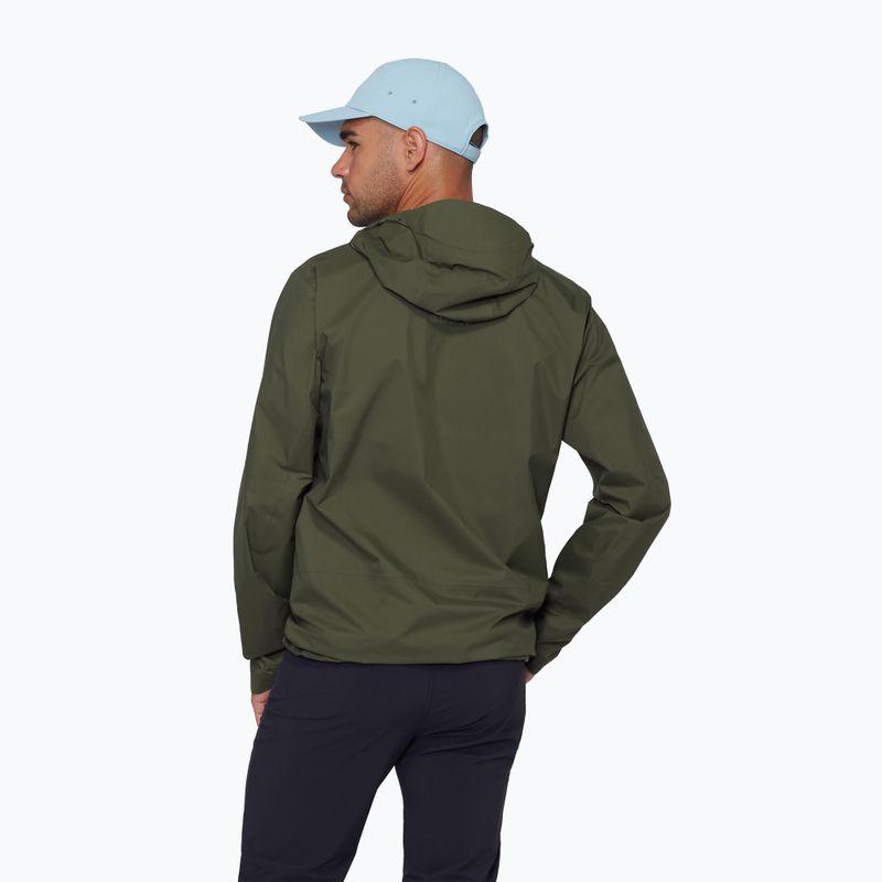 Férfi szélálló dzseki Mammut Ducan HS Hooded dark mesh 3