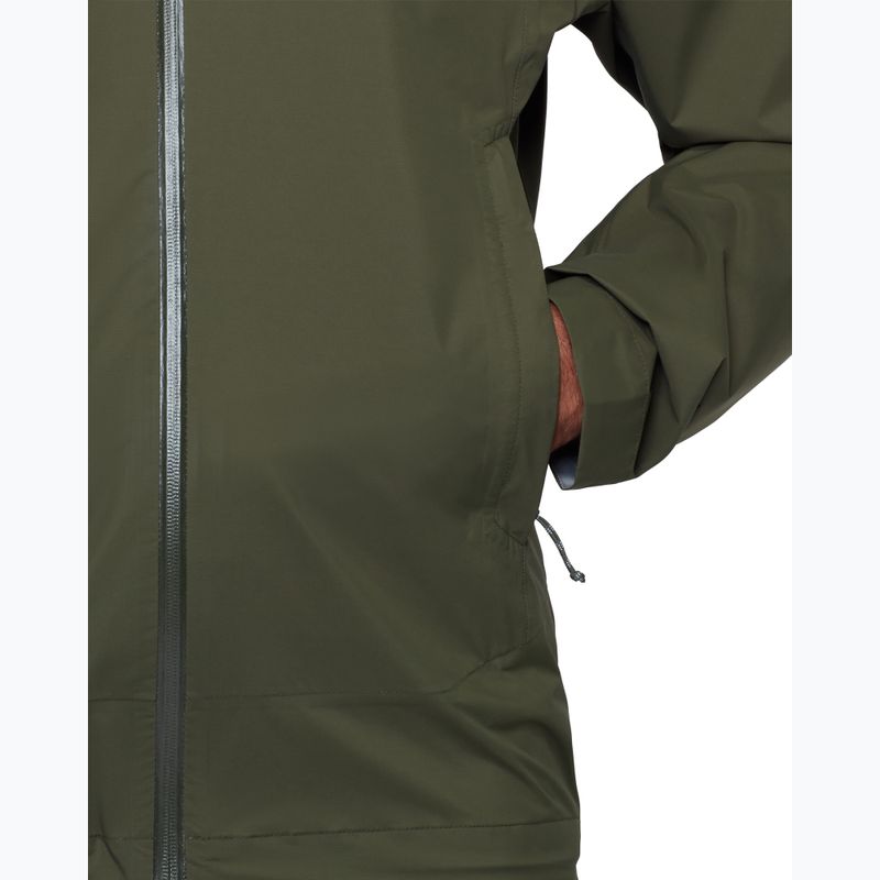 Férfi szélálló dzseki Mammut Ducan HS Hooded dark mesh 6