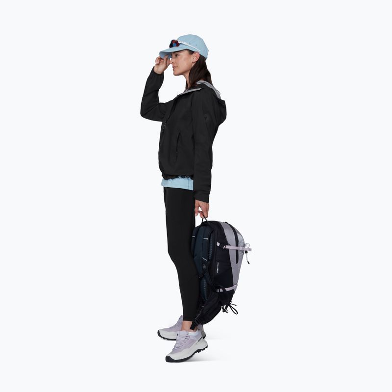 Női szélálló dzseki Mammut Ducan HS Hooded black 2