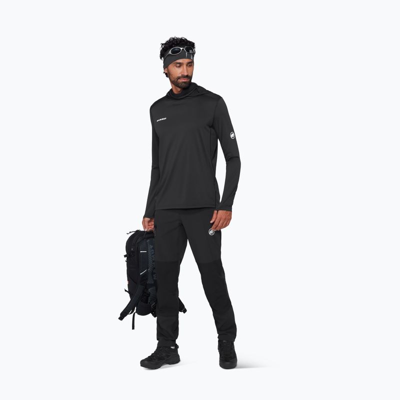 Férfi túrafelső Mammut Selun FL Sun Hoody black 2