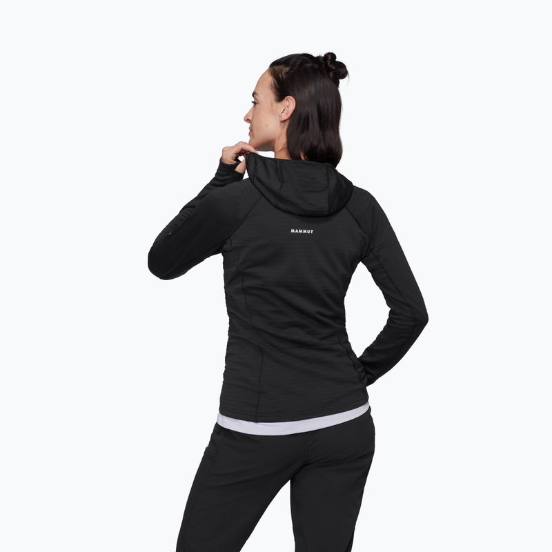 Női pulóver Mammut Taiss ML Hooded Jacket Women black 3