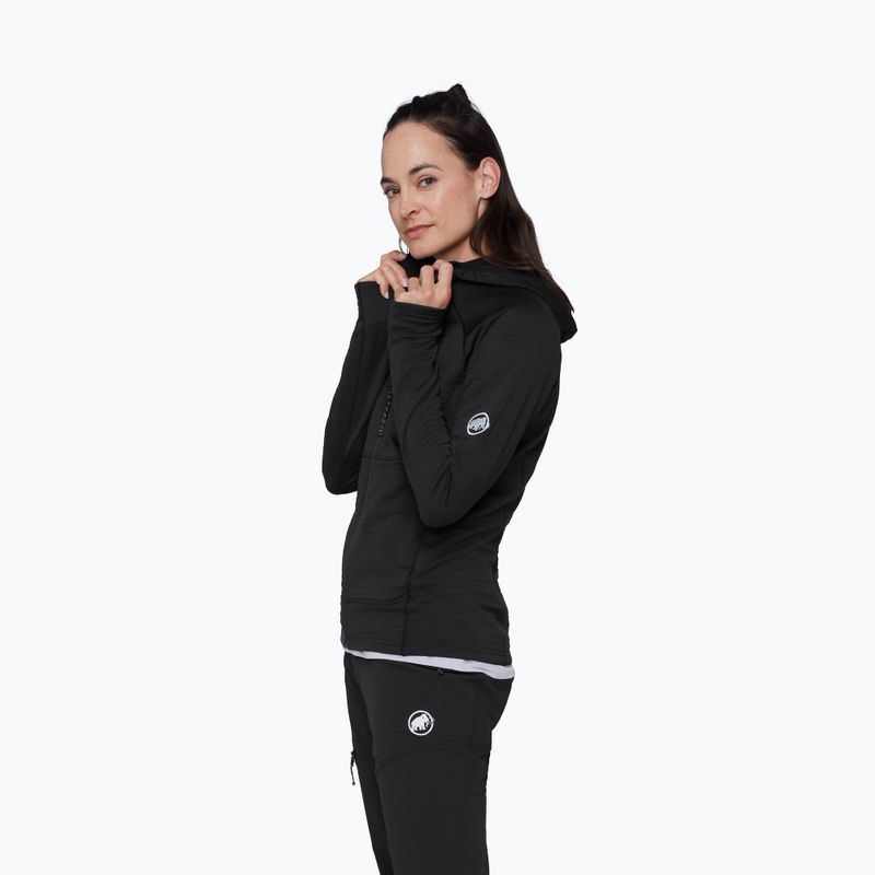 Női pulóver Mammut Taiss ML Hooded Jacket Women black 4