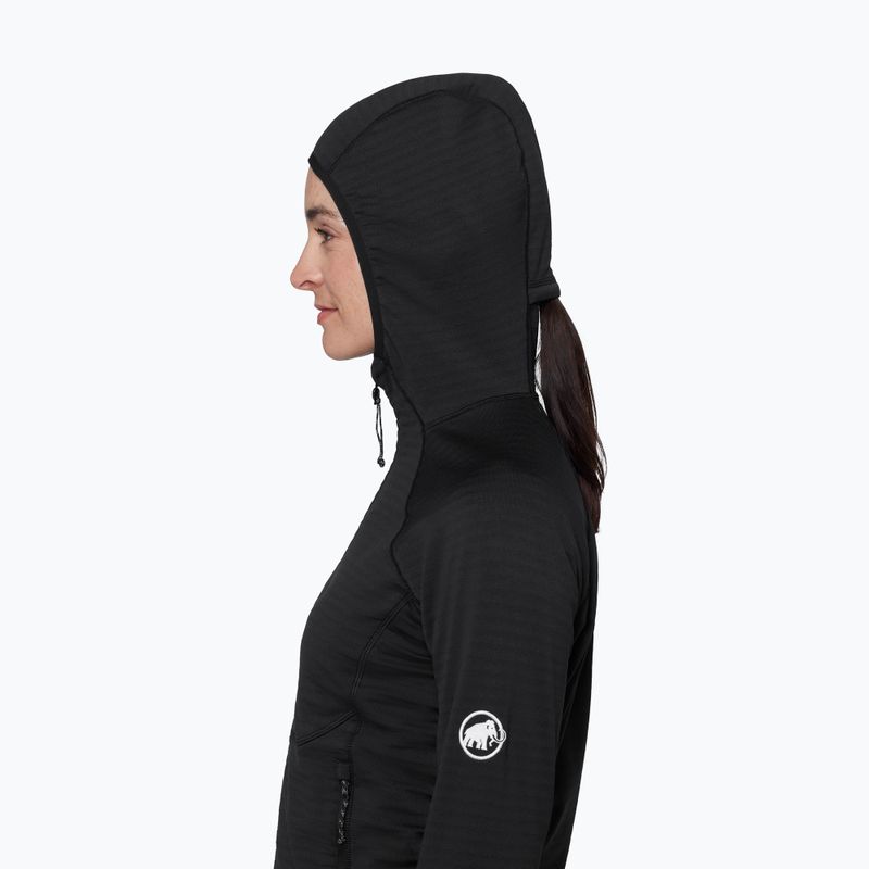 Női pulóver Mammut Taiss ML Hooded Jacket Women black 5