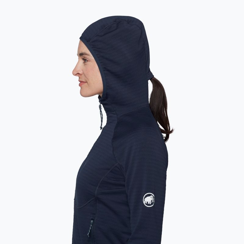 Női pulóver Mammut Taiss ML Hooded marine 5