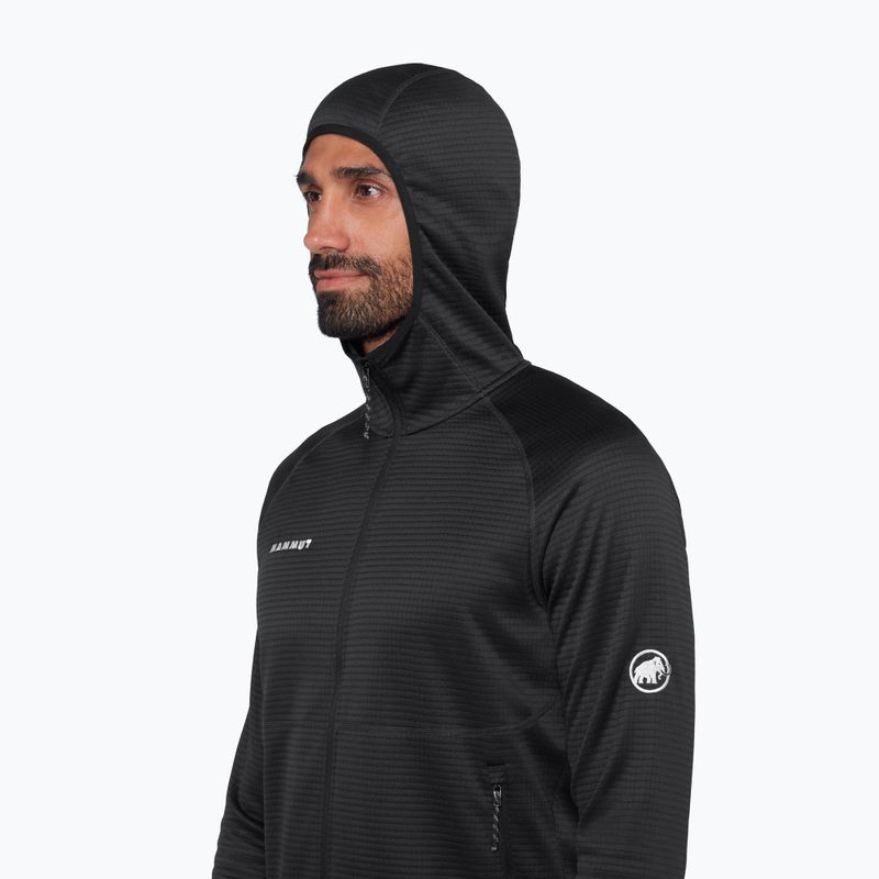 Férfi túrafelső Mammut Crag ML Hooded black 5