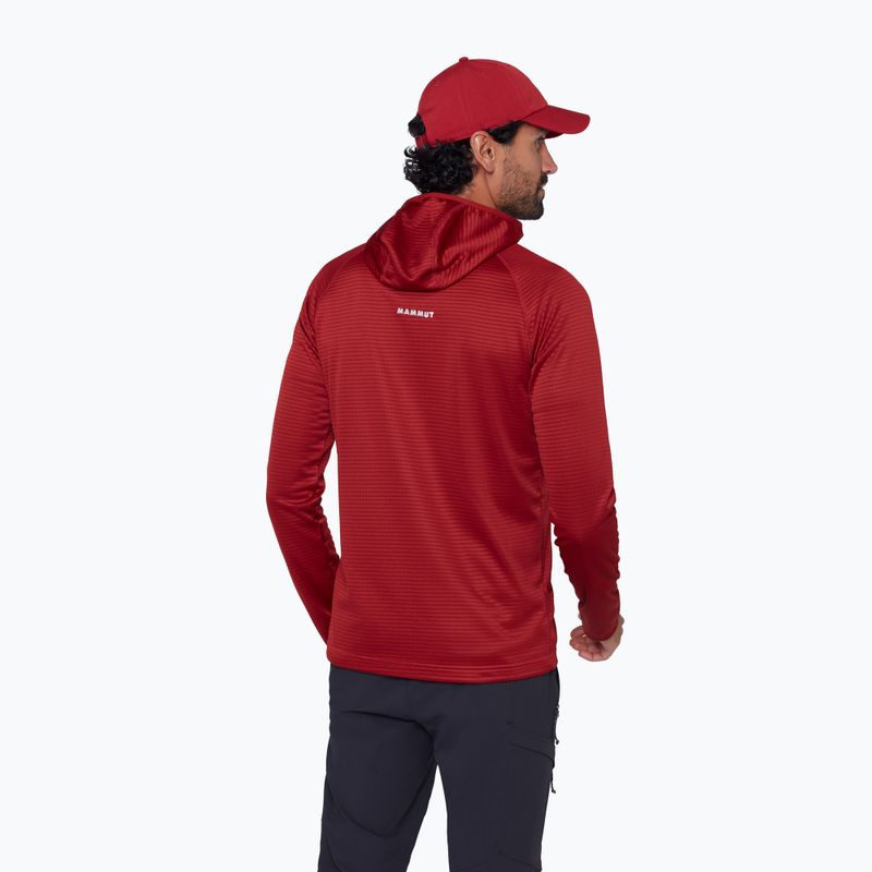 Férfi túrafelső Mammut Crag ML Hooded dark mammut red 3