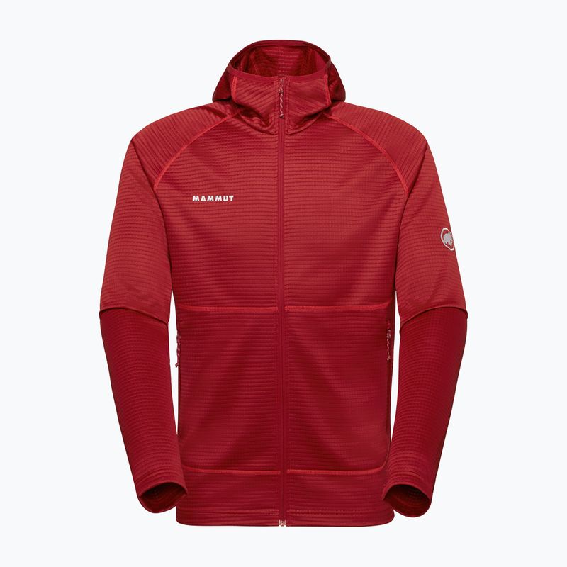 Férfi túrafelső Mammut Crag ML Hooded dark mammut red 6