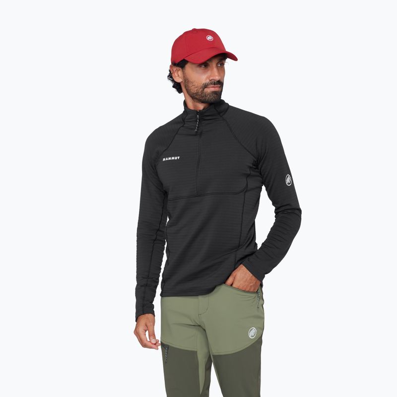 Férfi pulóver Mammut Taiss ML Half Zip Pull black