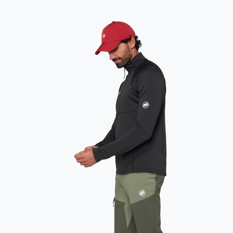 Férfi pulóver Mammut Taiss ML Half Zip Pull black 4