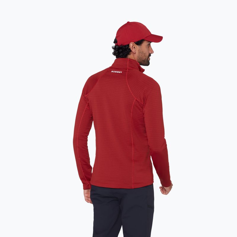Férfi pulóver Mammut Taiss ML Half Zip Pull dark mammut red 3