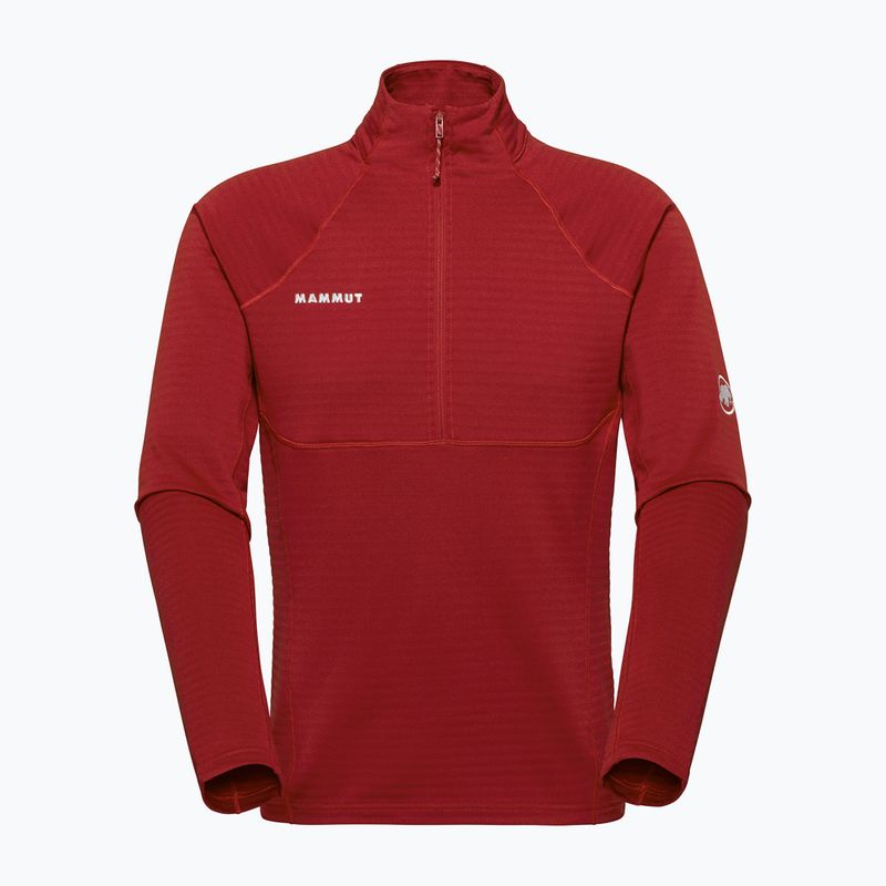 Férfi pulóver Mammut Taiss ML Half Zip Pull dark mammut red 5