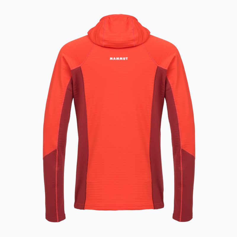 Férfi pulóver Mammut Taiss ML Hooded mammut red/dark mammut 2