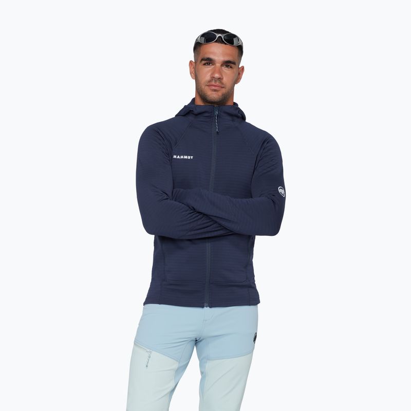 Férfi pulóver Mammut Taiss ML Hooded marine