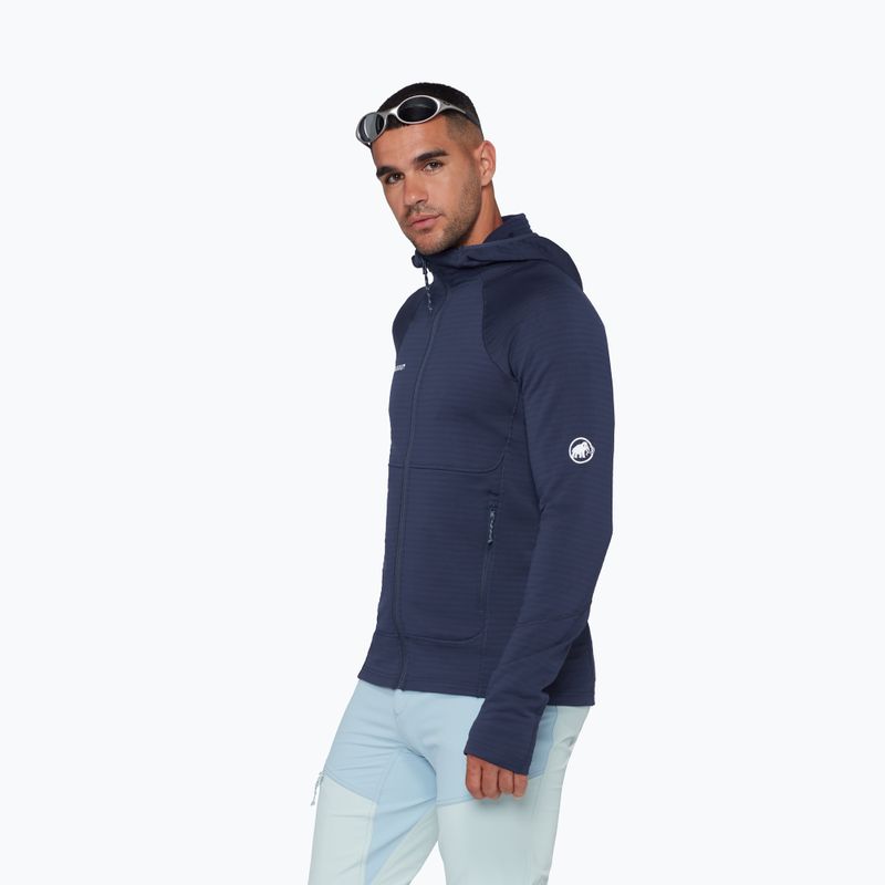 Férfi pulóver Mammut Taiss ML Hooded marine 4