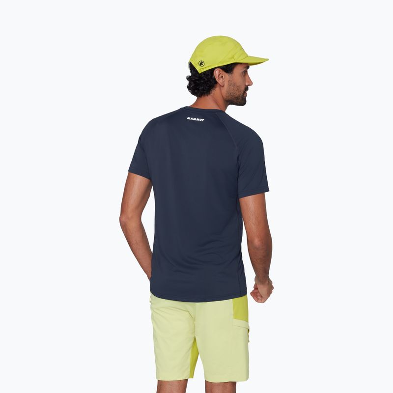 Férfi trekking póló Mammut Ducan FL T-Shirt Men marine 3