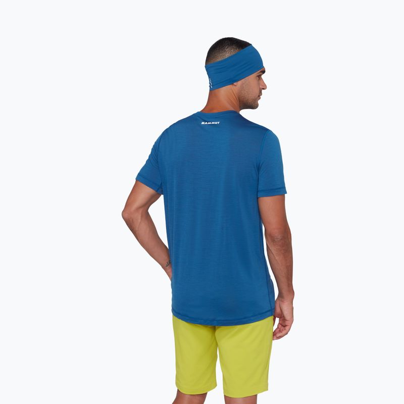 Férfi túrapóló Mammut Tree Wool FL tschiel 3