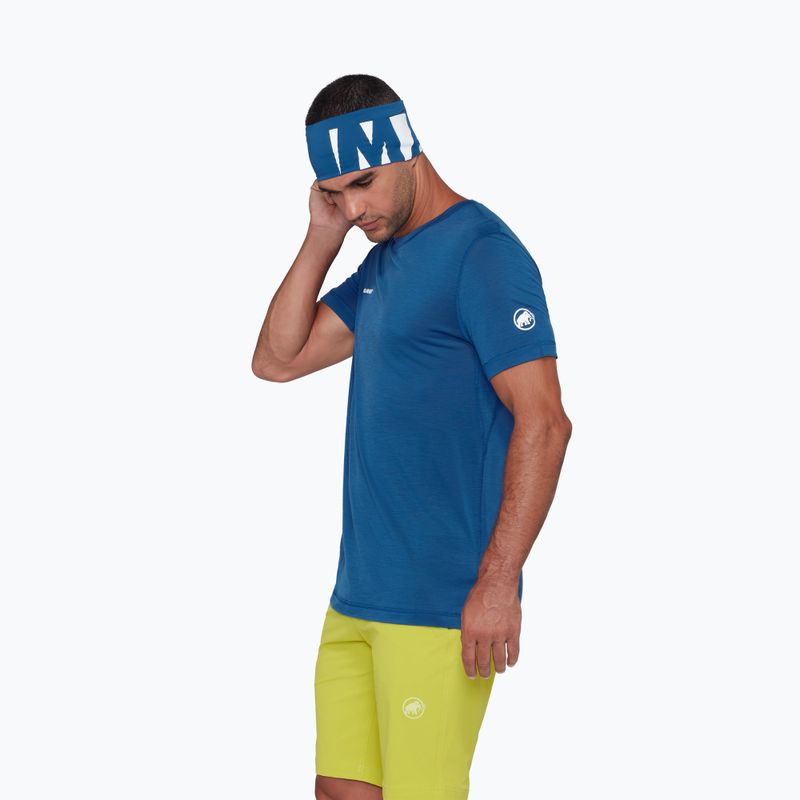 Férfi túrapóló Mammut Tree Wool FL tschiel 4