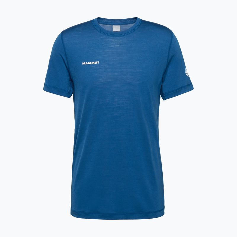 Férfi túrapóló Mammut Tree Wool FL tschiel 5