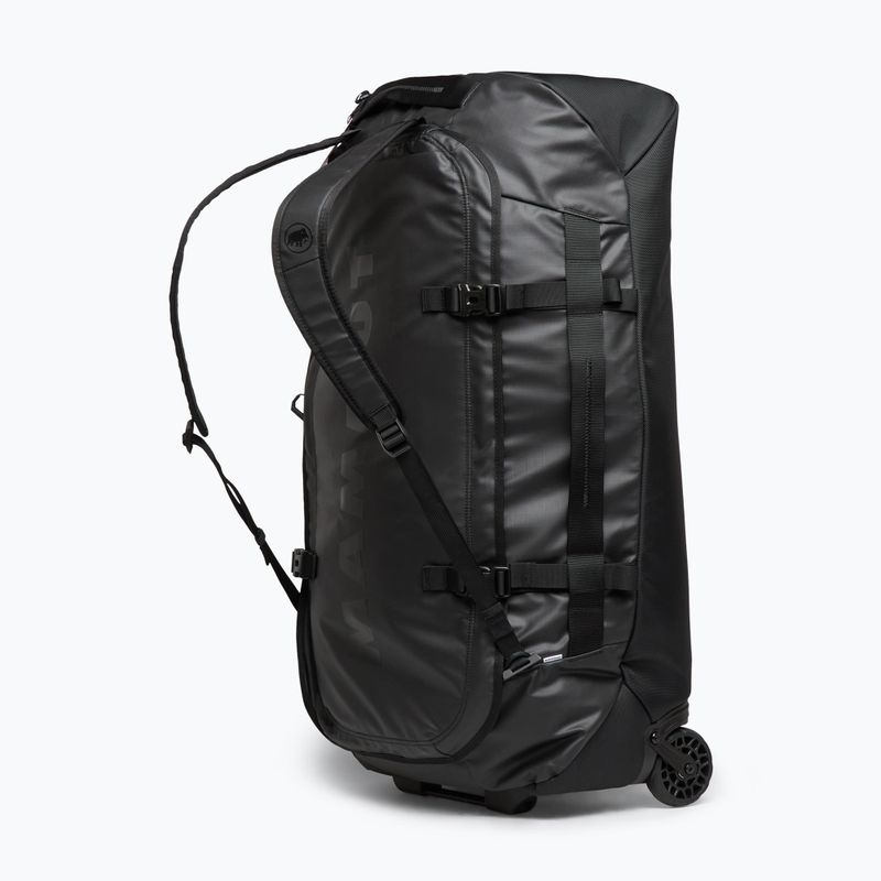 Utazó bőrönd Mammut Wheeled Cargo 90 Black 2