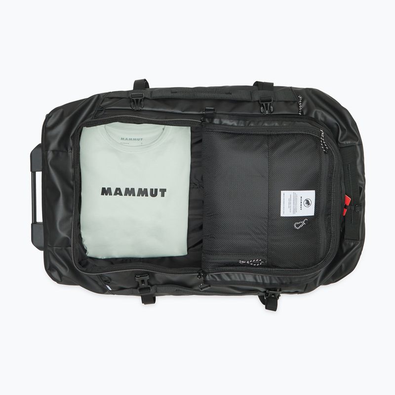 Utazó bőrönd Mammut Wheeled Cargo 90 Black 4