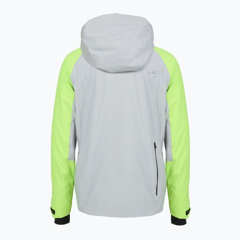 Férfi síkabát KJUS Ligety alloy/limelight 2