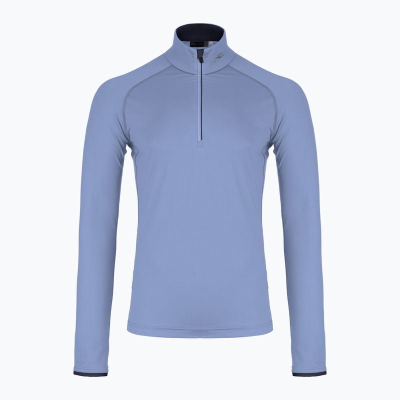 Férfi sípulóver KJUS Feel Midlayer Half Zip neptune/deep space