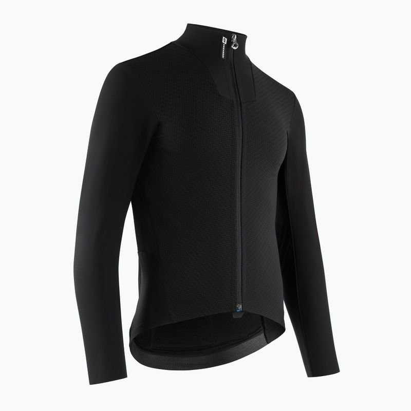 Férfi kerékpáros kabát ASSOS Mille GT Hashoogi 3/3 Winter S11 black 3