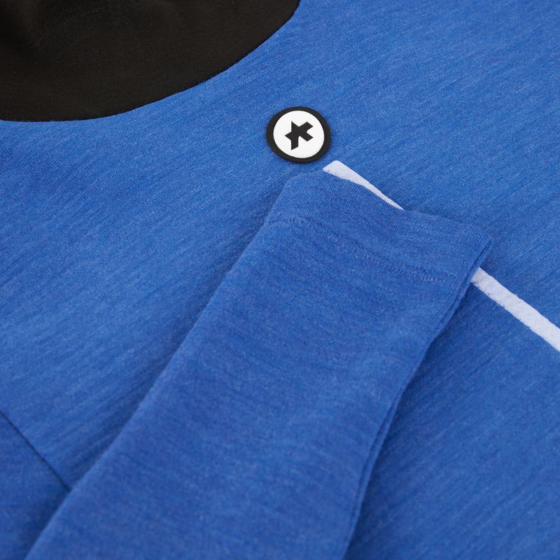 Férfi ASSOS Ultraz Winter Skin Layer P1 kerékpáros hosszú ujjú calypso kék 7