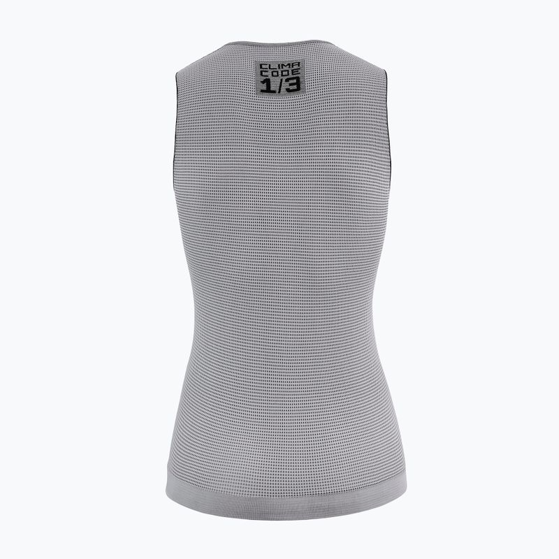 Női kerékpáros pulóver ASSOS nyári NS Skin Layer P1 szürke 2