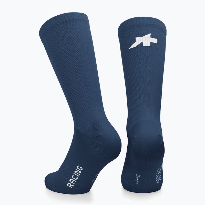 ASSOS Racing S11 kő kék zokni 2