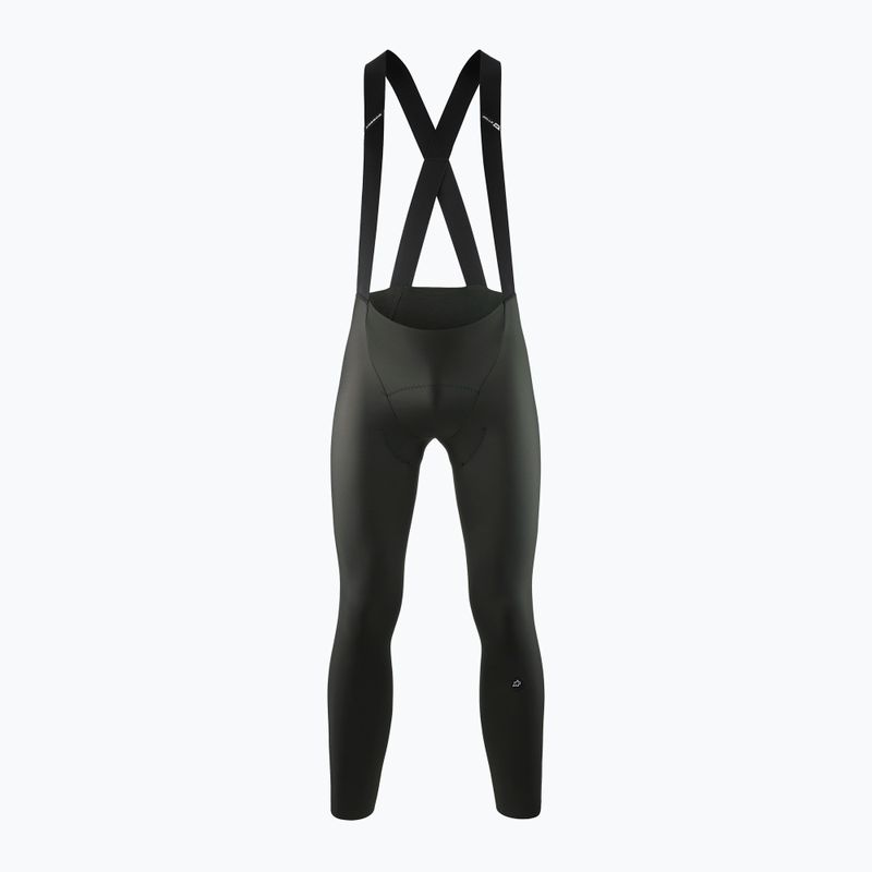 Férfi kerékpáros nadrág ASSOS Mille GT Bib Tights S11 mély zöld
