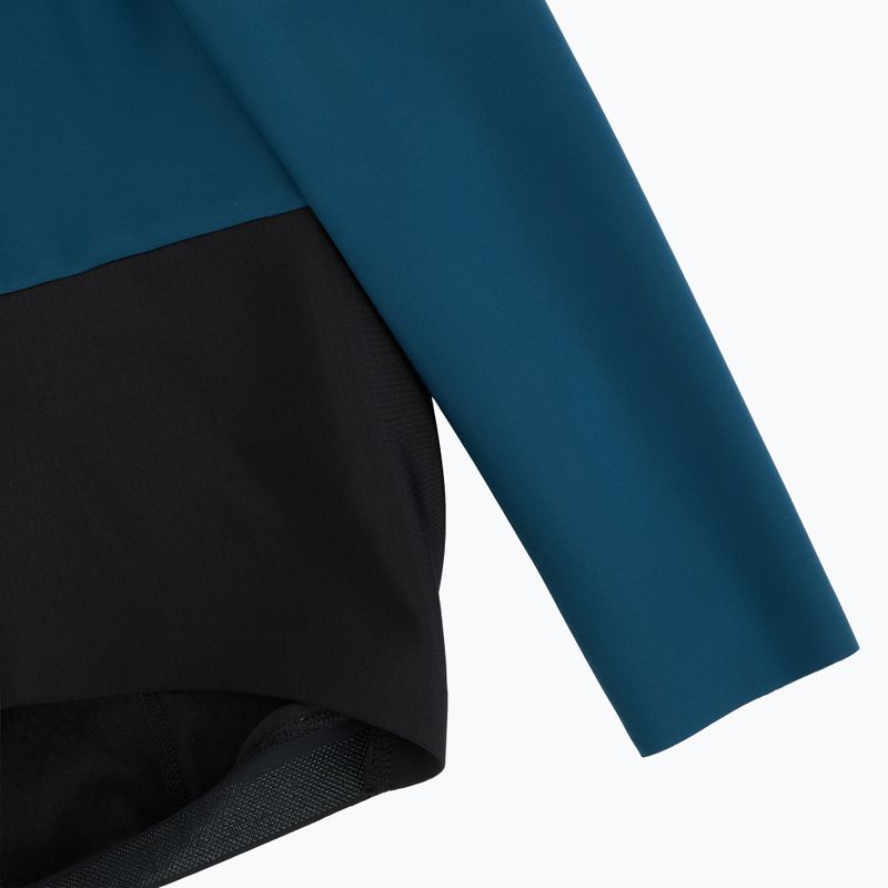 Férfi kerékpáros hosszú ujjú póló ASSOS Equipe R S11 Spring Fall petrol blue 4