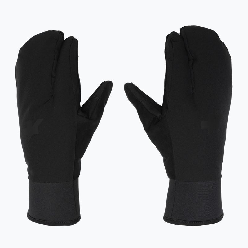 ASSOS Ultraz Winter P1 fekete kerékpáros kesztyű 2