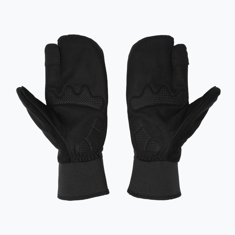 ASSOS Ultraz Winter P1 fekete kerékpáros kesztyű 3