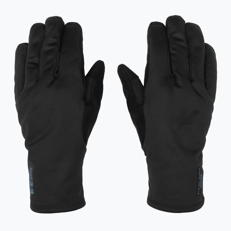 ASSOS Winter P1 fekete kerékpáros kesztyű 2