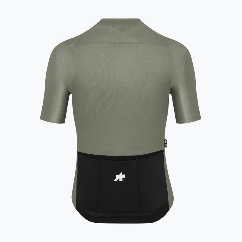 Férfi kerékpáros mez ASSOS Mille GT S11 EVO edge green 2