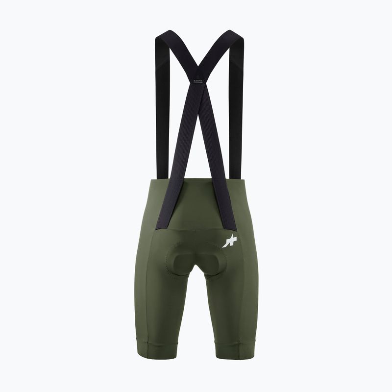 Férfi kerékpáros rövidnadrág ASSOS Mille GT S11 Bib Shorts moss green 2