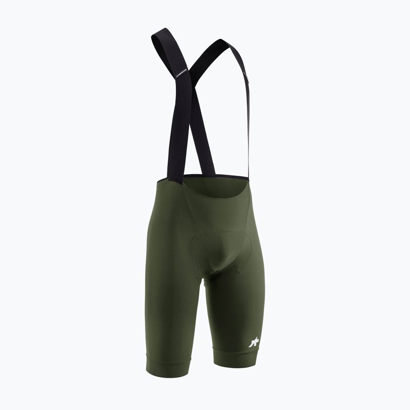 Férfi kerékpáros rövidnadrág ASSOS Mille GT S11 Bib Shorts moss green 3