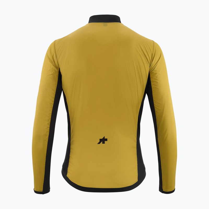 Férfi kerékpáros dzseki ASSOS Mille GT Wind S11 golden yellow 2