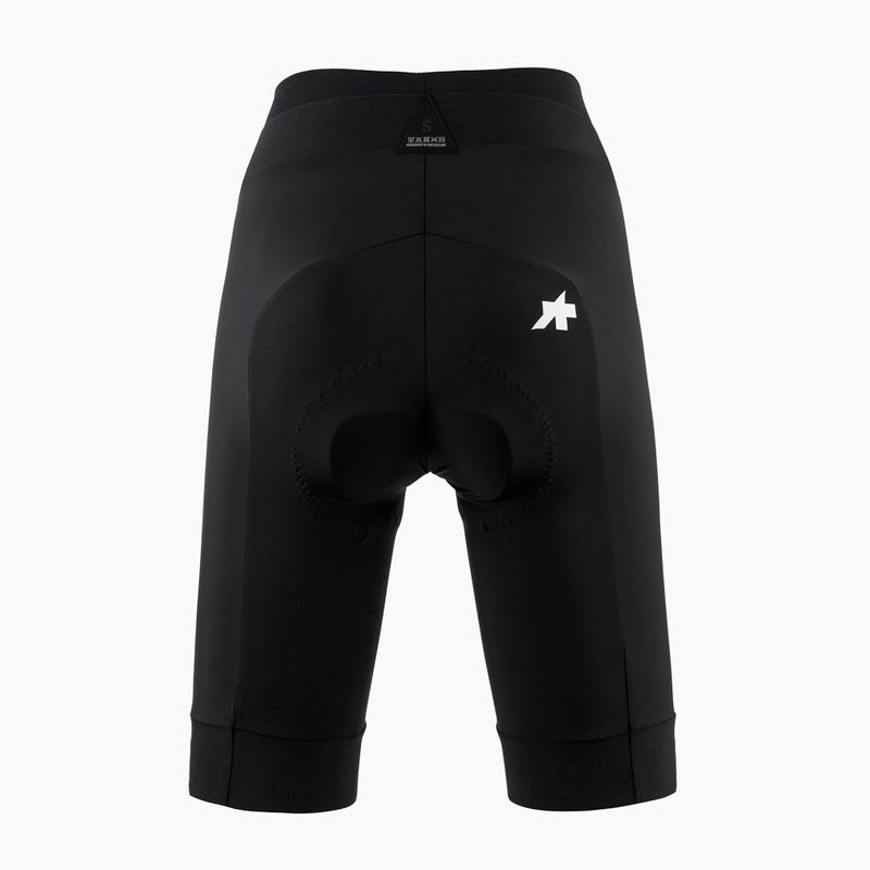 Női kerékpáros rövidnadrág ASSOS Uma GT S11 Half Shorts Long W black 2