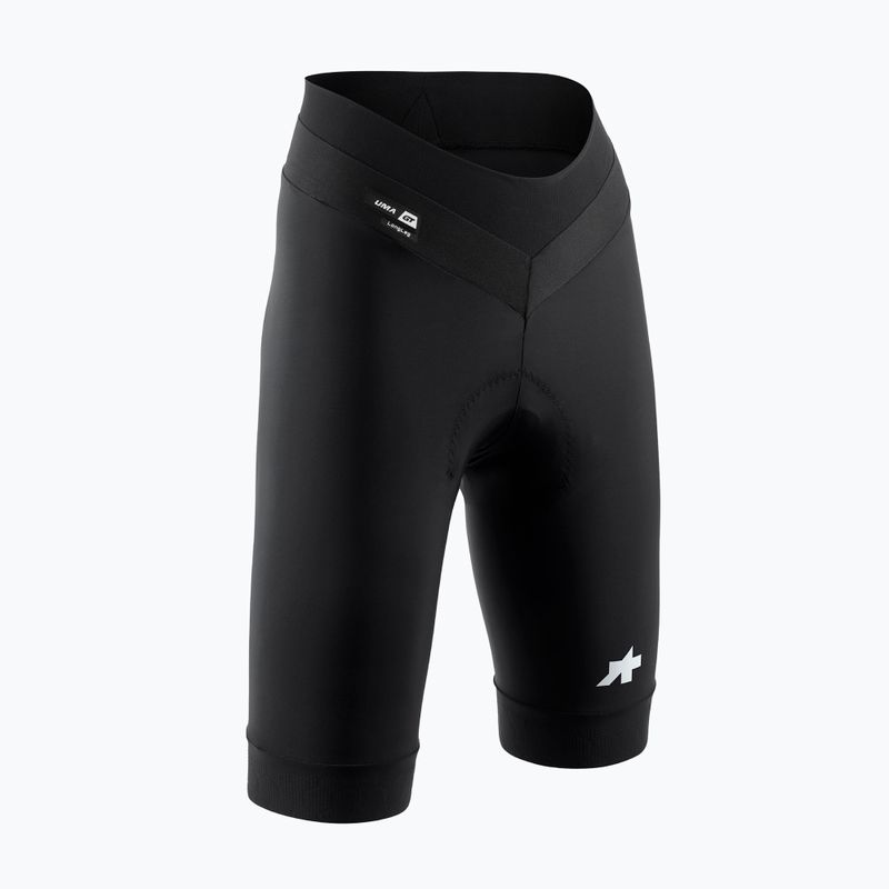 Női kerékpáros rövidnadrág ASSOS Uma GT S11 Half Shorts Long W black 3
