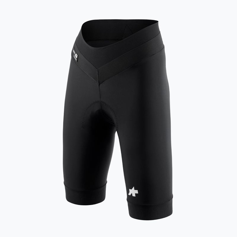 Női kerékpáros rövidnadrág ASSOS Uma GT S11 Half Shorts Long W black 4