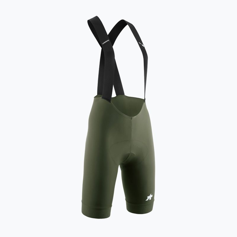 Női kerékpáros rövidnadrág ASSOS Uma GT S11 Bib Shorts W moss green 3