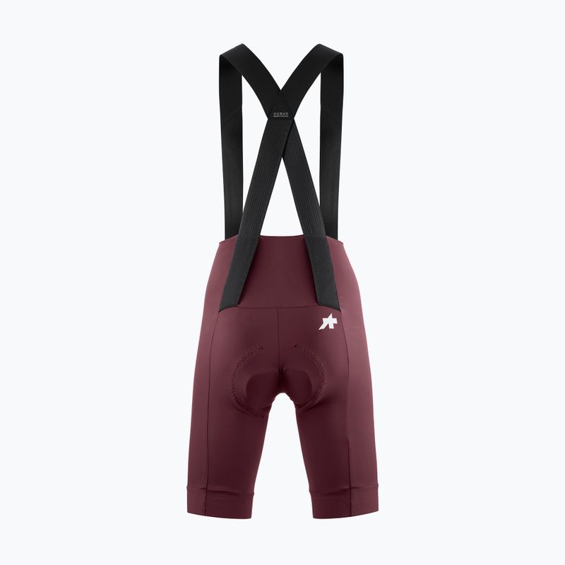 Női kerékpáros rövidnadrág ASSOS Uma GT S11 Bib Shorts W burgundy red 2