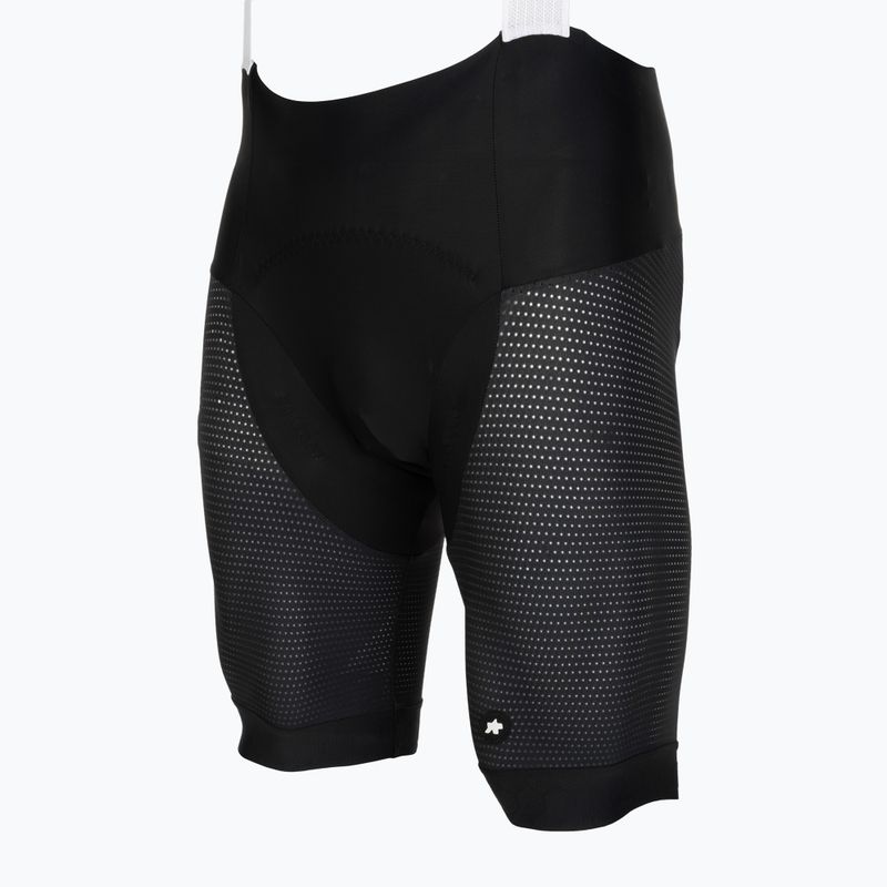Férfi kerékpáros rövidnadrág ASSOS Mille GT Indoor Bib Shorts S11 black 3