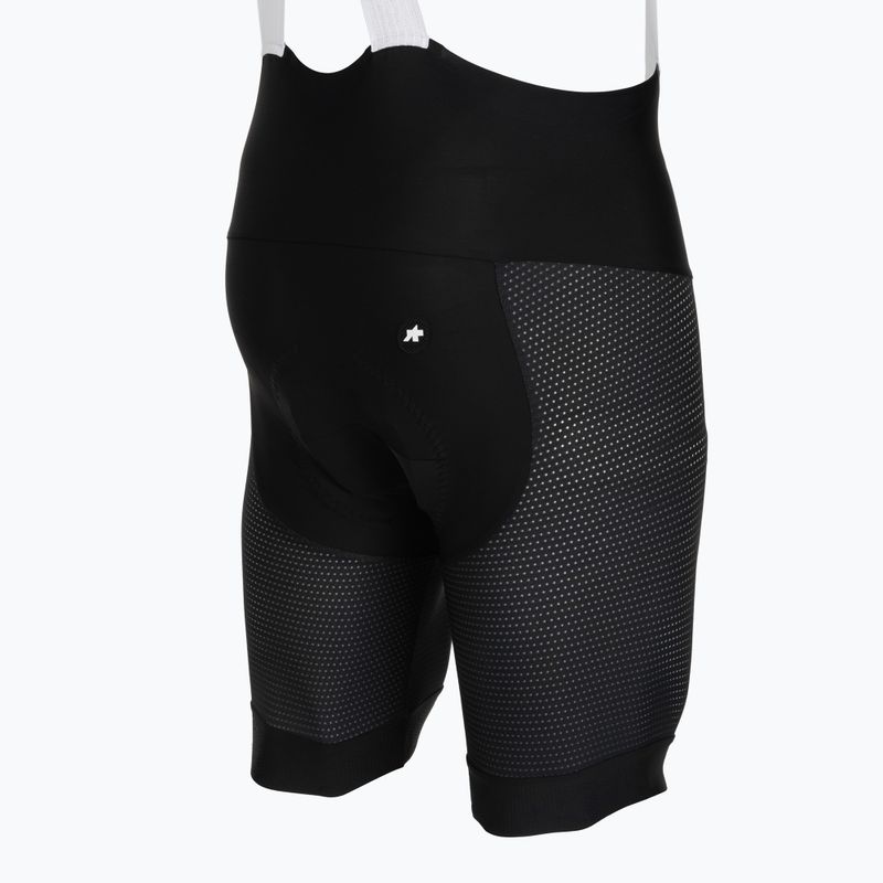Férfi kerékpáros rövidnadrág ASSOS Mille GT Indoor Bib Shorts S11 black 4
