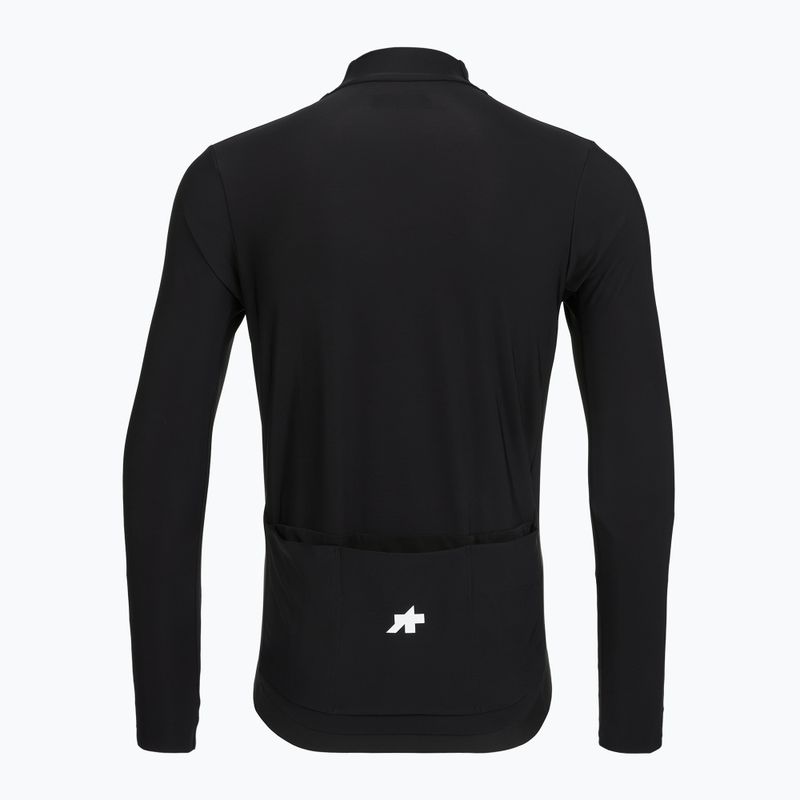 Férfi kerékpáros hosszú ujjú póló ASSOS Mille GT Spring Fall Jersey S11 black 2